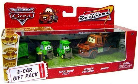 DISNEY Pixar Cars Movie 1 55 Die Cast Car Race O Rama 3 Car Gift