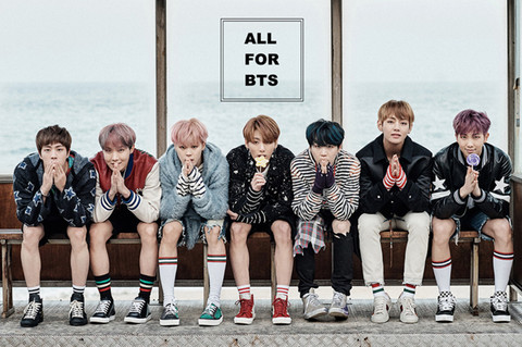 Bts All For Bts Poster (Size 12 Inch x 18 Inch) (Pack of 1) Paper