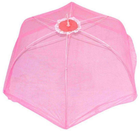 【mallow】ムサ　フロリダNo.001、ピンクNo.001 SpringLoom Baby umbrella mosquito net FOLDABLE Polyester
