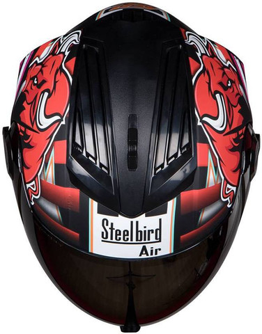 Steelbird Air SBA-2 Full Face Motorcycle Helmet – Stylish Maroon Regular Size