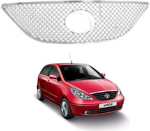 Carsaaz N2944 Bentley Type Front Grill Chrome Tata Indica Vista