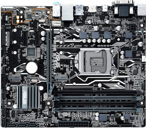 ASUS PRIME B250M-A LGA1151Socket Micro-ATX Intel B250 Chipset DDR4