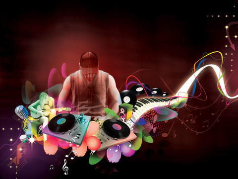 wallpaper music dj background
