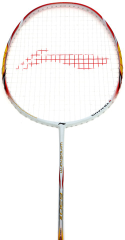 【リンタロウ】 LI-NING Windstorm 630 III White Strung Badminton Racquet