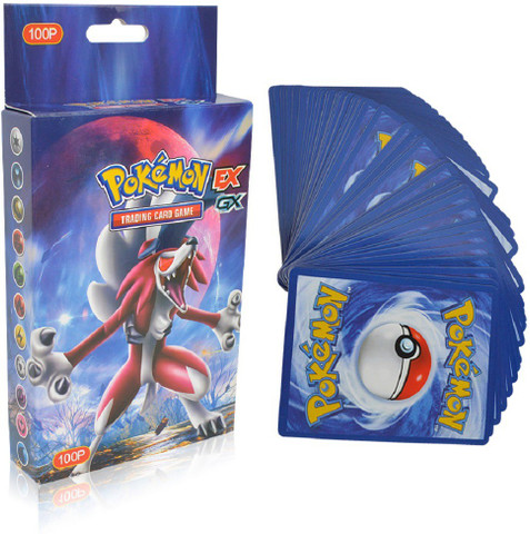 100 pokemon cards gx and ex Pokemon TCG : 100 Card LOT Rare, COM/UNC, Holo & Guaranteed EX/GX/VMAX/V,  MEGA OR Full Art main image 1