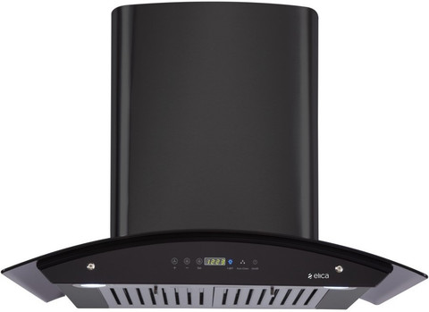 Elica OSB HAC TOUCH BF 60 NERO Auto Clean Wall Mounted Black 1200
