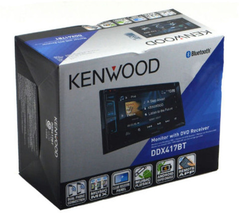 kenwood DDX 417BT Car Stereo Price in India - Buy kenwood DDX