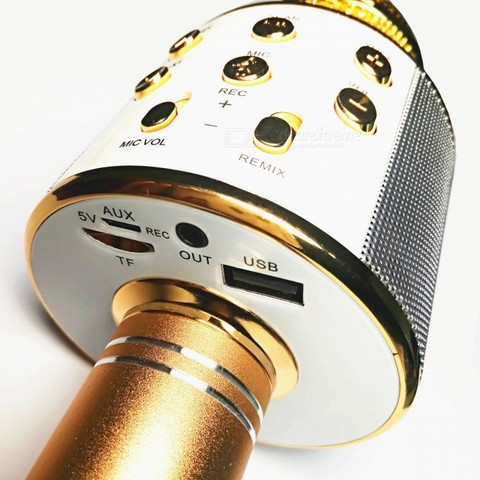 Zrose 858 Golden mic Microphone - Zrose : Flipkart.com
