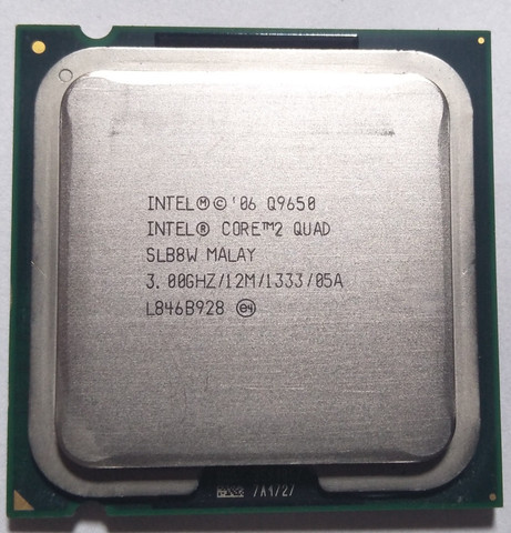 Intel Core 2 Quad Q9650 3 LGA 775 Socket 4 Cores Desktop Processor