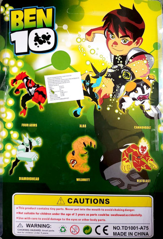 SS Traders -Ben 10 Alien Force Alien Collection with lights - -Ben