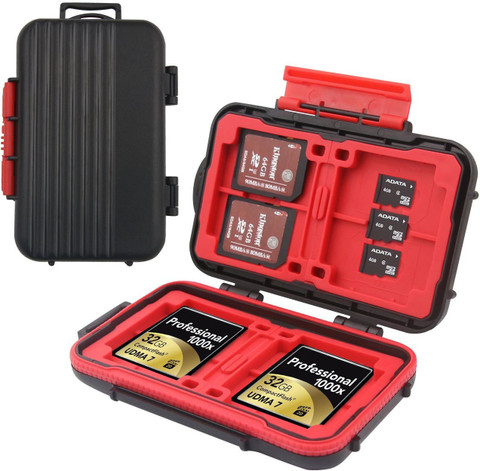 easyCover 24 Slots Memory Card Case,Sd Card Holder,Water-Resistant&Shockproof  Holder Storage Memory Card Case for CF cards/MicroSD cards/SD card Camera  Bag - easyCover : Flipkart.com