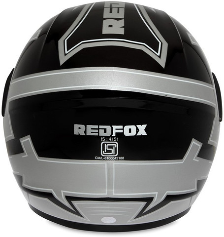 Red Fox Power Trim Graphix Motorbike Helmet - Buy Red Fox Power