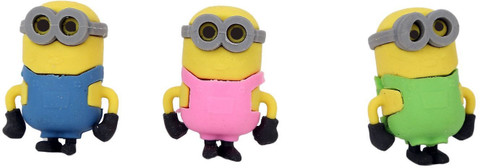 Flipkart.com | Grab Offers 3D Minion Erasers for Kids Gift options