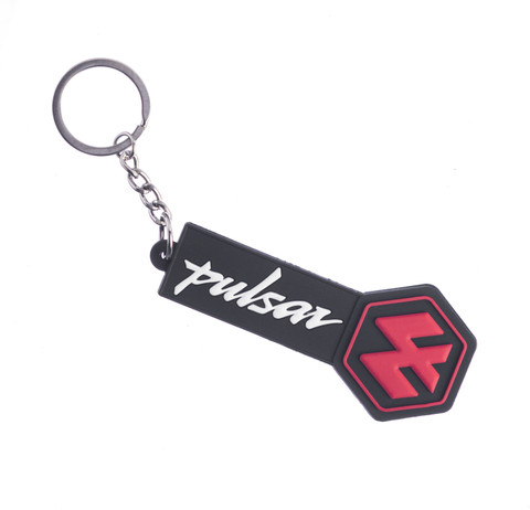 AVI Rubber Double Sided Red Pulsar Design &Pin Badges with Pulsar