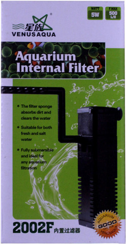 Venus Aqua Aquarium Internal Filter 2002F (Voltage: 220V-240V