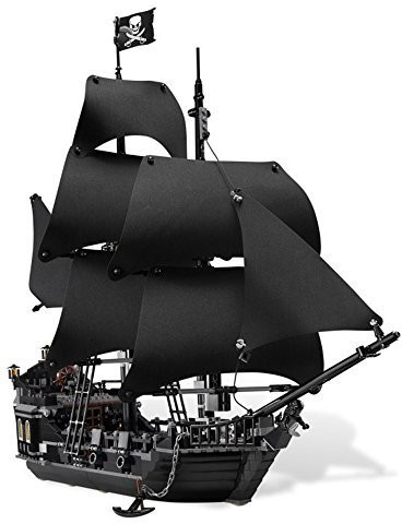 Generic ITOYS Ingenious Toys Black Pearl Pirate Ship - Unbranded