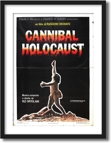 cannibal holocaust original poster