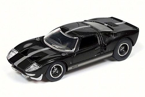 Auto World 1965 Ford Gt40, Black Aw64082A - 1/64 Scale Diecast