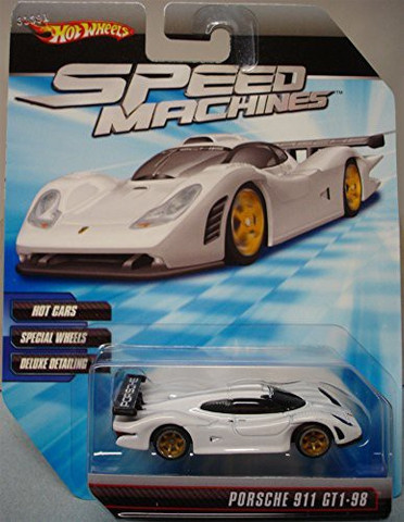 HOT WHEELS Speed Machines Porsche 911 GT1-98 - Speed Machines