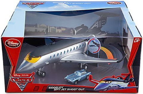 Generic Disney / Pixar CARS 2 Movie Exclusive Playset Siddeley Spy