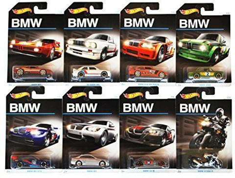 HotWheels BMW ミニカー 8台セット トラック付き HOT WHEELS 2016 BMW 100th Anniversary Exclusive Series - Complete