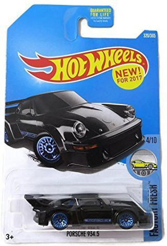 HOT WHEELS 2017 Factory Fresh Porsche 934.5 320/365, Black - 2017