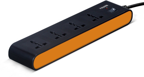 V-Guard Power Strip of 4+1 sockets with Universal Socket, Fuse