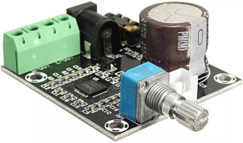 Placa Amplificadora De Audio PAM8610 12V - 2x10W, Clase D, Estéreo, Para Proyectos DIY