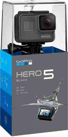 GoPro 5 Black Go Pro Action Camera 12MP waterproof Sports and