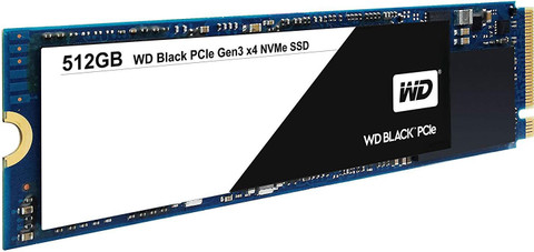 WESTERN DIGITAL WD BLACK 512 GB Laptop Black SATA Internal Solid