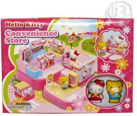 HELLO KITTY Mini Town: Convenience Store (Playset) - Mini Town