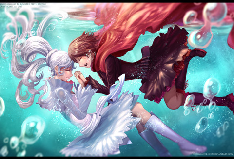 rwby weiss schnee wallpaper
