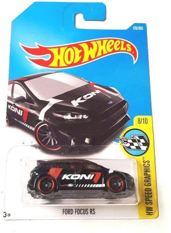 HOT WHEELS Black Ford Focus RS - Black Ford Focus RS . shop for