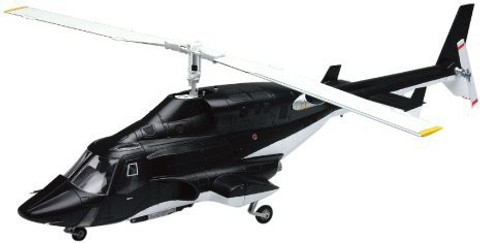 Aoshima Aos05590 1:48 Airwolf Helicopter Model Kit - Aos05590 1:48