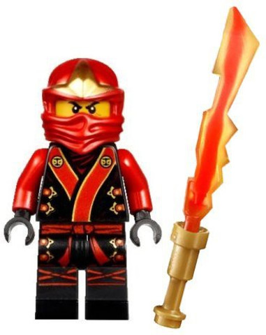 LEGO Ninjago 2013 Kai Minifigure Final Battle Suit - Ninjago 2013