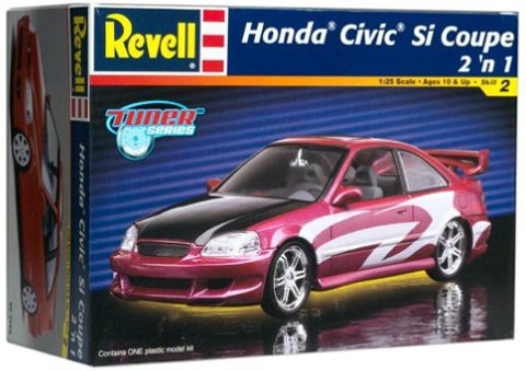 Revell ホンダ シビック Si EM1クーペ 1:25 Revell 1999 (EM1) Honda Civic Si Coupe – Supar Robo