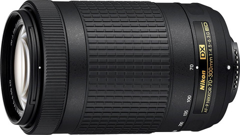 NIKON AF-P DX NIKKOR 70 - 300 mm f/4.5 - 6.3G ED VR Telephoto Zoom