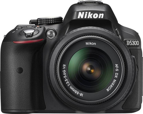 NIKON D5300 D5300 WITH 18-55 LENS DSLR Camera AF-P DX NIKKOR 18