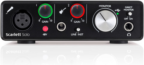 FOCUSRITE Scarlett Solo - (2nd Gen) USB Audio Interface 2