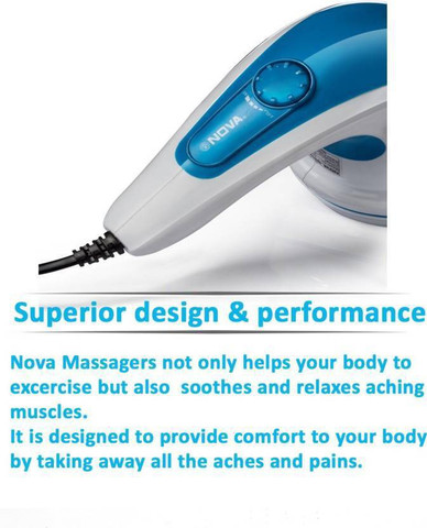 nova vibration massage device Master Massage Hi5 Nova Vibration Deep Tissue Ultra Quiet Handheld Massager  / Massage Gun (with 7 Head Attachments and Aluminum Carrying Case) main image 0
