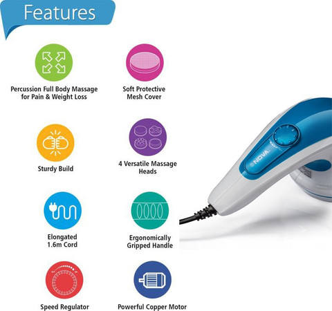 NOVA NHM 200 Handheld full Body Massager - NOVA : Flipkart.com