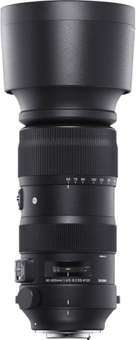 SIGMA 60-600mm f/4.5-6.3 DG OS HSM Sports for Nikon Dslr Cammeras