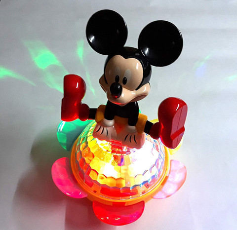 RGB GROUP Mickey Mouse with 4D Lights and Music Toy for Kids