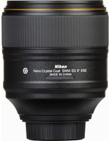 NIKON AF-S Nikkor 105mm f/1.4E ED Standard Prime Lens - NIKON