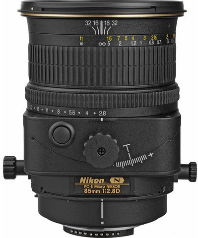 NIKON PC-E Micro Nikkor 85mm f/2.8D Standard Prime Lens - NIKON