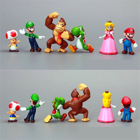 smart anime buy Super Mario Bros. Set Of 18 Pcs. Mario, Luigi