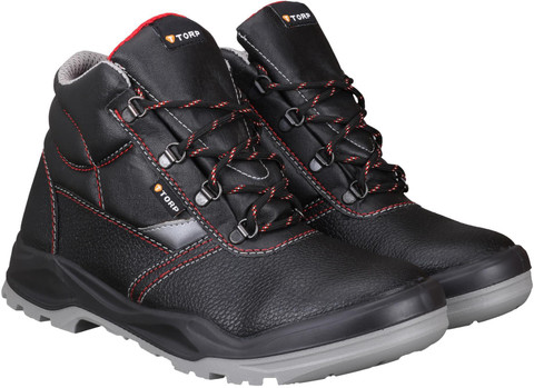 TORP Steel Toe Synthetic Leather Safety Shoe Price in India - Buy