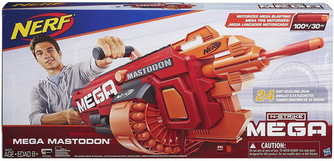 Nerf N-Strike Mega Mega Mastodon Armor Sets - N-Strike Mega Mega