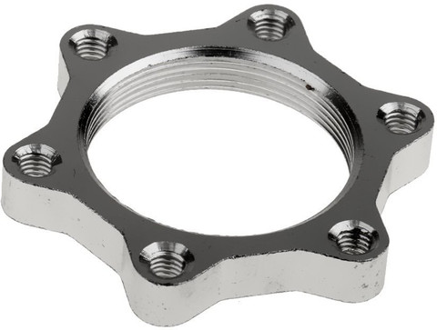 Futurekart Bike Hub Lock Flange Thread Disc Brake Adaptor, 6 Bolt