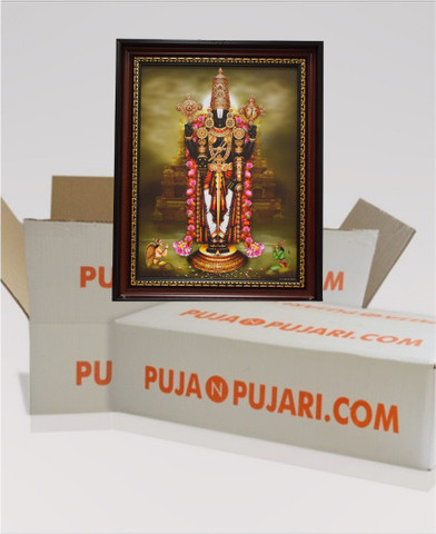 Puja N Pujari God Photo Frames Tirupati Balaji Photo Frame for Wall ...